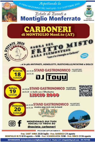 Montiglio Monferrato - Torna la Sagra del Fritto Misto alla Piemontese