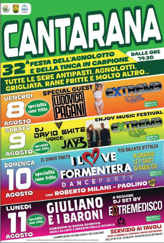 Cantarana in festa per la 32ª edizione dell’Agnolotto e della Tinca in Carpione