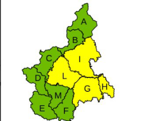 Meteo - Allerta gialla dall’Arpa Piemonte: forti temporali in arrivo