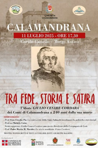 Calamandrana - Convegno su Cordara tra fede, storia e satira