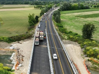 Asti - Prove di carico sul nuovo ponte della tangenziale: verso la riapertura completa entro giugno