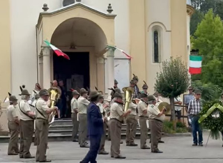 Cassinasco - Pellegrinaggio degli Alpini al Santuario dei Caffi