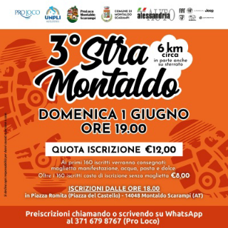 Stra Montaldo - Domenica 1 giugno la terza edizione