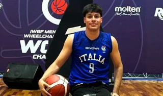 L’astigiano Federico Balsamo è campione d’Europa di Basket in carrozzina