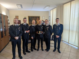 Andrea Carretto promosso capitano: riconoscimento alla carriera del comandante del Nucleo Informativo di Asti